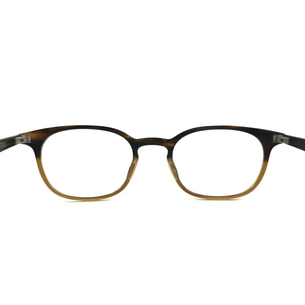 Barton Perreira Eyeglasses Frames JAMES MTR Matte Tortuga Horn Rim 49-20-145